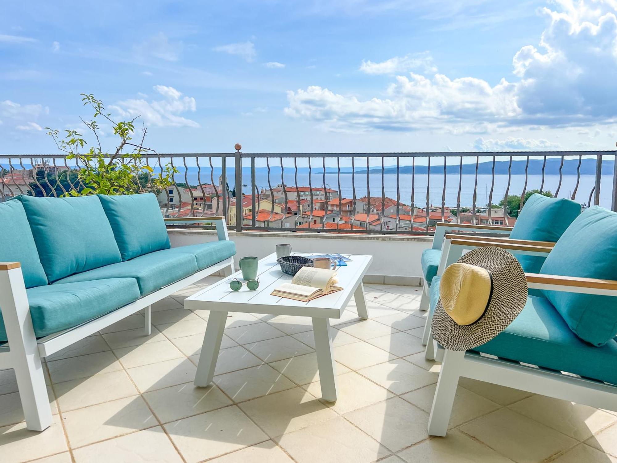 Apartments Larus Baška Voda Eksteriør bilde