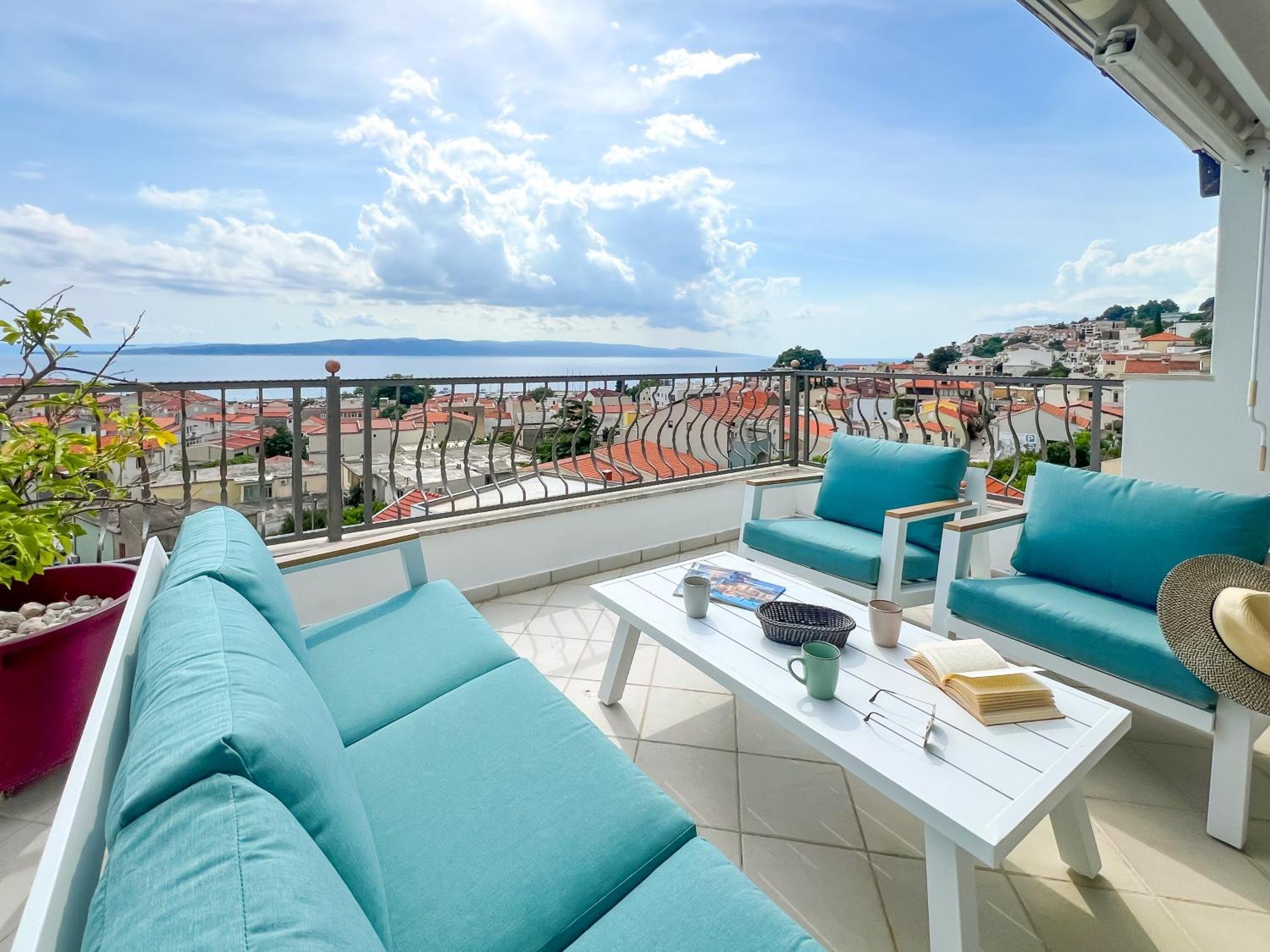 Apartments Larus Baška Voda Eksteriør bilde